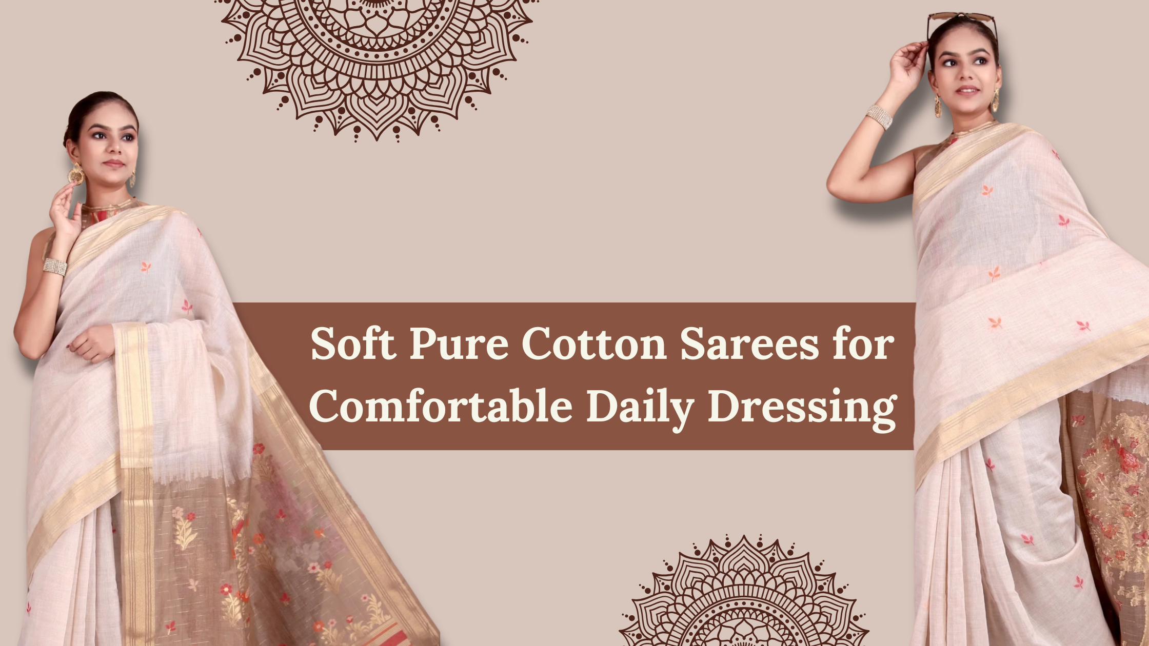 Soft Pure Cotton Saree
